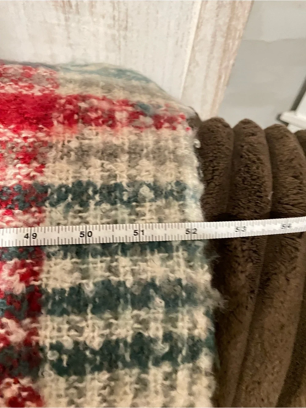 N/A cozy plaid